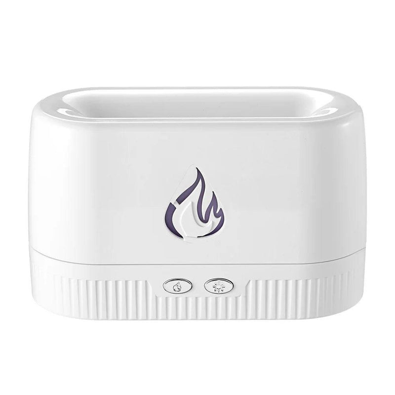 UmidiFlames - Umidificador Difusor com Luz Noturna, Simulador de Chamas Lareira