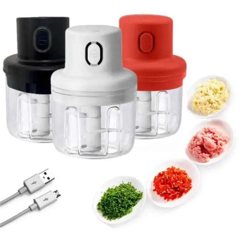 Mini Processador de Alimentos Elétrico Portátil MiniCorte™