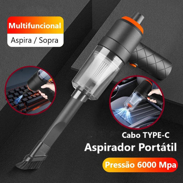 Aspirador de Pó Portátil Multifuncional PowerVac™