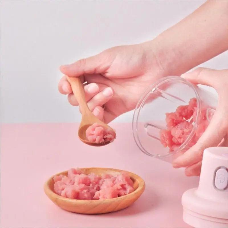 Mini Processador de Alimentos Elétrico Portátil MiniCorte™