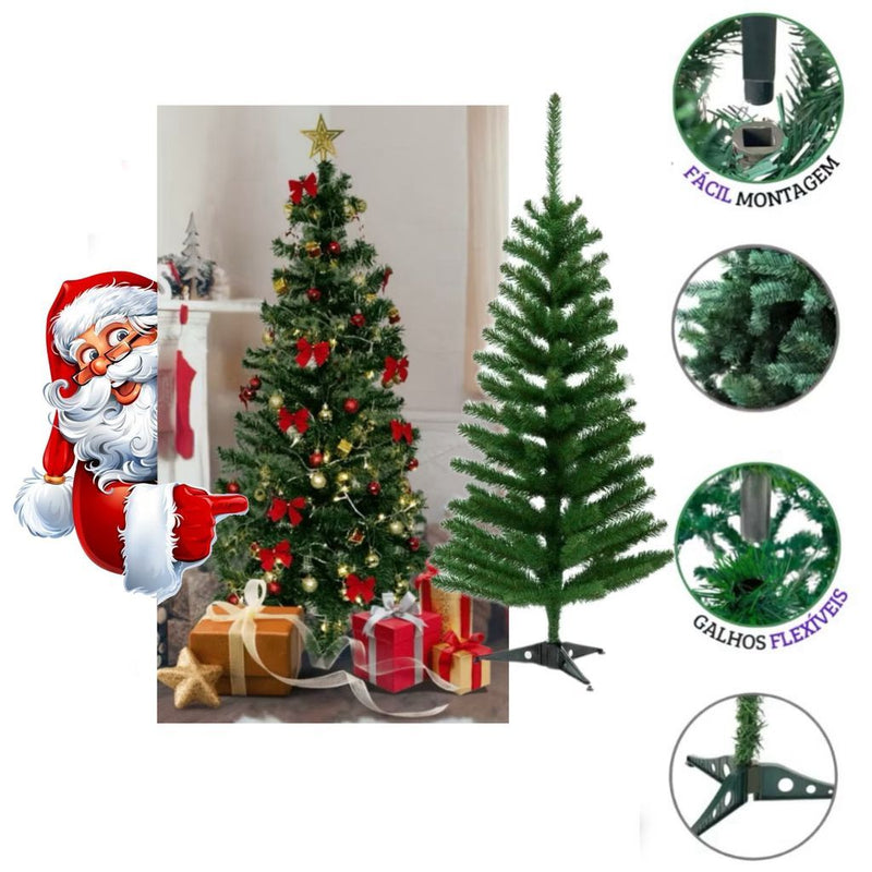 Árvore de Natal Decorada - ClassicPine Decor