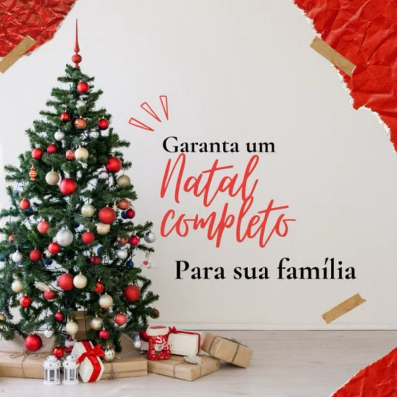 Árvore de Natal Decorada - ClassicPine Decor