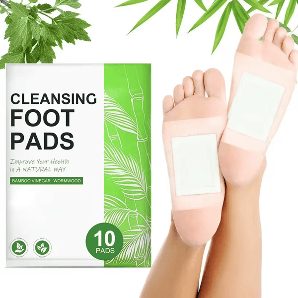 Detox Pads - Adesivo Detox Para os Pés Desintoxicação do Corpo