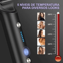 Escova De Cabelo Alisadora e Modeladora Elétrica FioPerfeito™