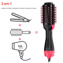 Escova de Cabelo Secadora, Alisadora e Modeladora - BellaLiss 3 em 1