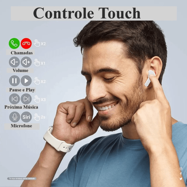 SoundFlex™ - Fone De Ouvido Bluetooth v5 HiFi TWS Air