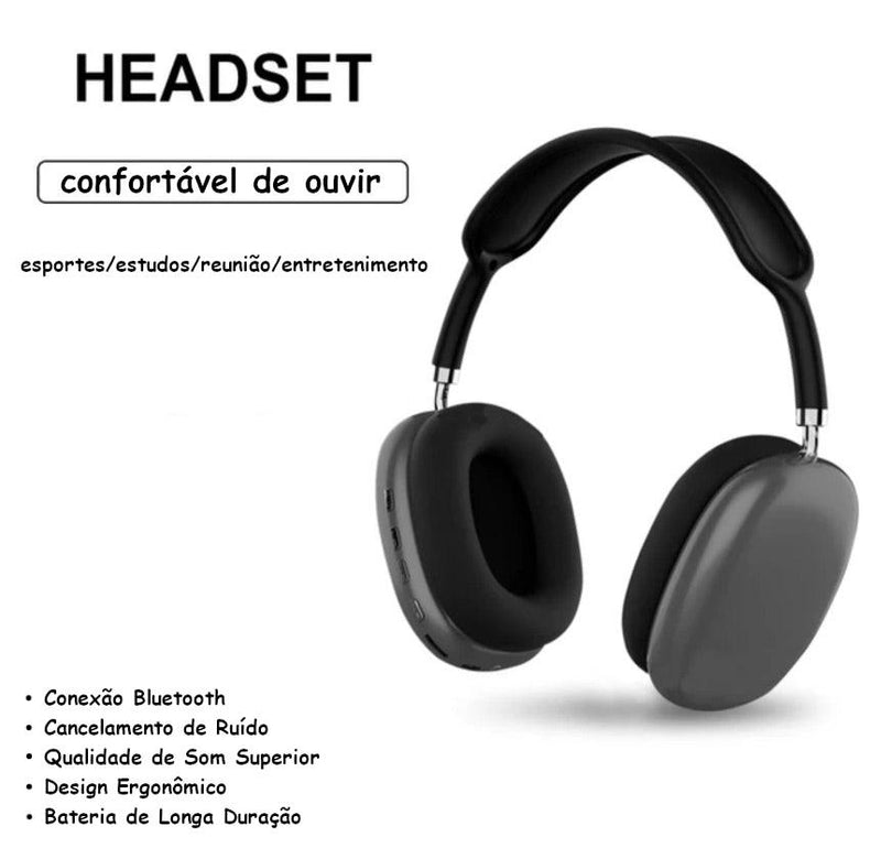 ColorPhone P9 - Headphone Bluetooth Ergonômico