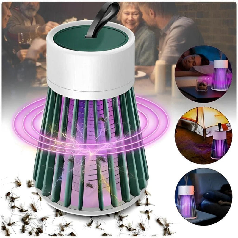 Lâmpada Elétrica Mata-Mosquitos Com Choque Luz UV Usb LampKiller™