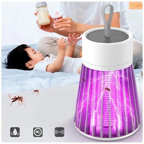 Lâmpada Elétrica Mata-Mosquitos Com Choque Luz UV Usb LampKiller™
