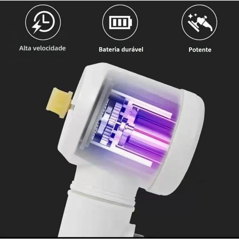Escova Mágica 3 em 1 - Escova Elétrica de Limpeza Multiuso