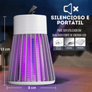 Lâmpada Elétrica Mata-Mosquitos Com Choque Luz UV Usb LampKiller™