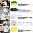 Escova Mágica 5 em 1 - Escova Elétrica de Limpeza Multiuso