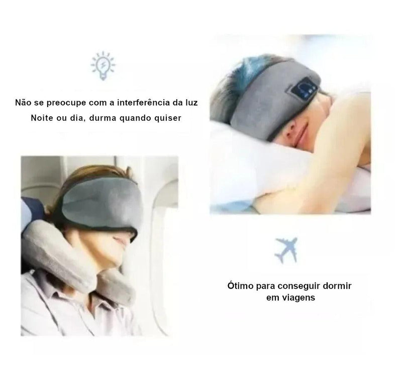 Máscara de Dormir Bluetooth - A solução para melhorar seu sono
