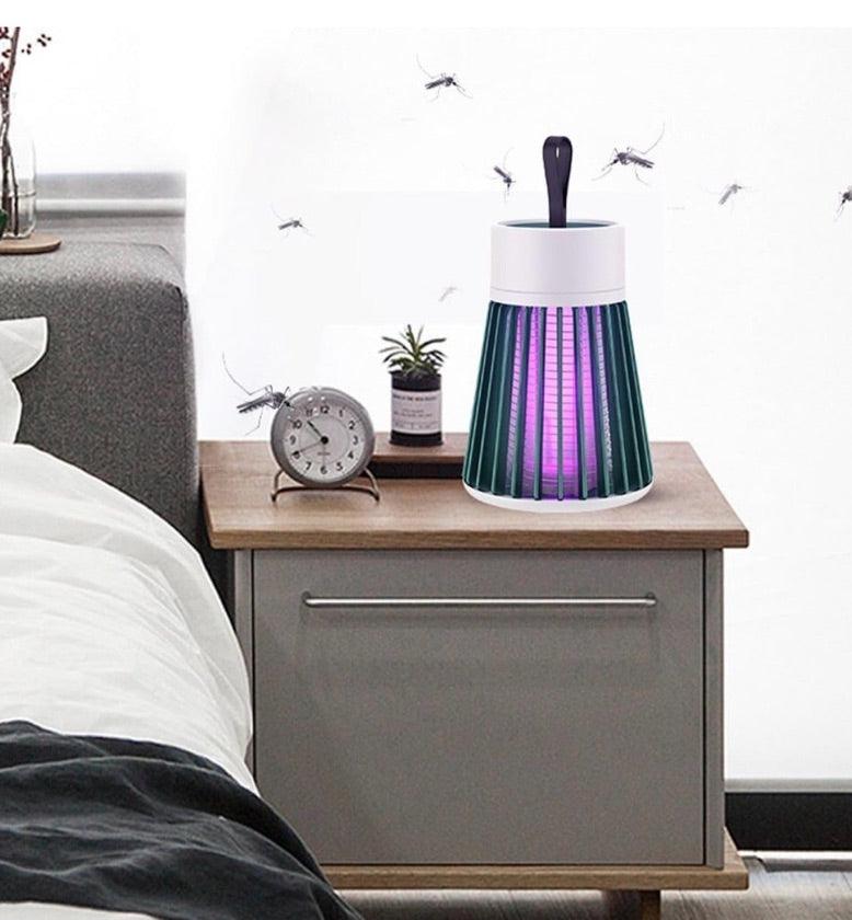Lâmpada Elétrica Mata-Mosquitos Com Choque Luz UV Usb LampKiller™