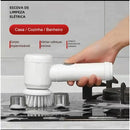 Escova Mágica 3 em 1 - Escova Elétrica de Limpeza Multiuso