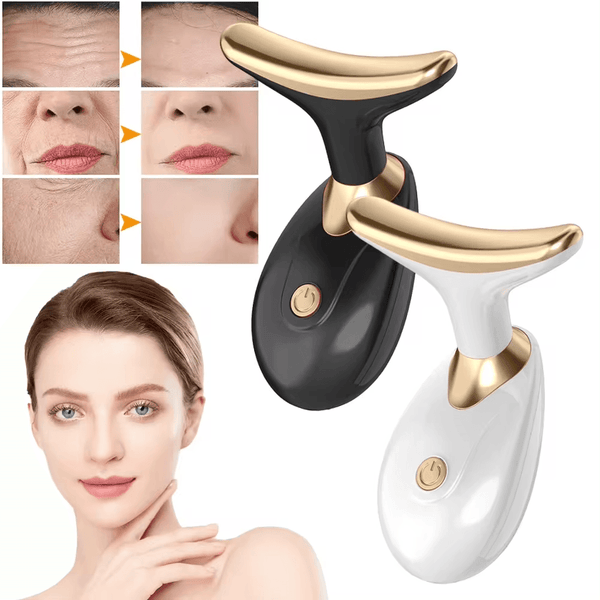 Massageador Facial Anti Rugas Rosto e Pescoço Rejuvenescimento