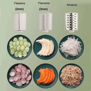 Ralador e Fatiador de Alimentos 3 em 1 Multifuncional