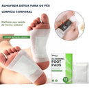 Detox Pads - Adesivo Detox Para os Pés Desintoxicação do Corpo