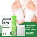 Detox Pads - Adesivo Detox Para os Pés Desintoxicação do Corpo