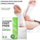 Detox Pads - Adesivo Detox Para os Pés Desintoxicação do Corpo