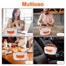 Lancheira Elétrica - Marmita Aquecedora de Alimentos com 2 Compartimentos