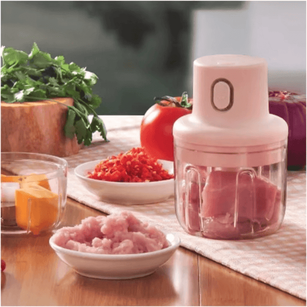 Mini Processador de Alimentos Elétrico Portátil MiniCorte™