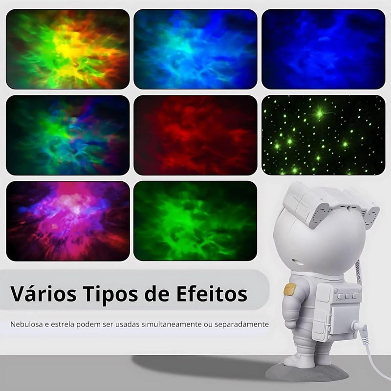 Astronauta Projetor De Luz Espacial AstroGalaxy™