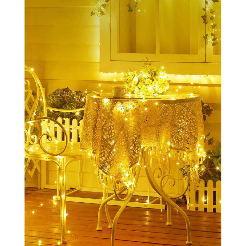 Pisca Pisca Natal Fio de Fada - A Prova de Água, Recarga Solar