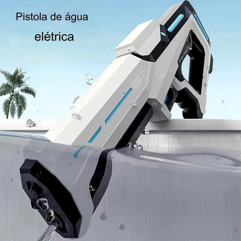 AquaPower - Pistola de Água Elétrica Automática com Auto Sucção