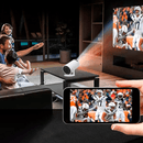 CineCast Pro - Projetor Portátil Inteligente com Android 11 Wifi 4k