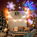 Projetor de Led Natal - Desenhos Natalinos Dinâmicos