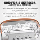 ClimaPro 3 em 1 - Ventilador, Umidificador e Climatizador de Ar Portátil