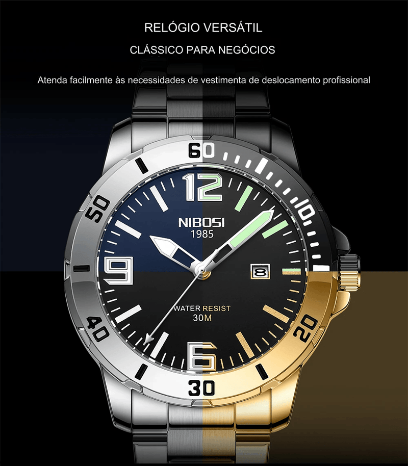 Relógio de Quartzo Masculino à prova d'água | Imperius Quartz™