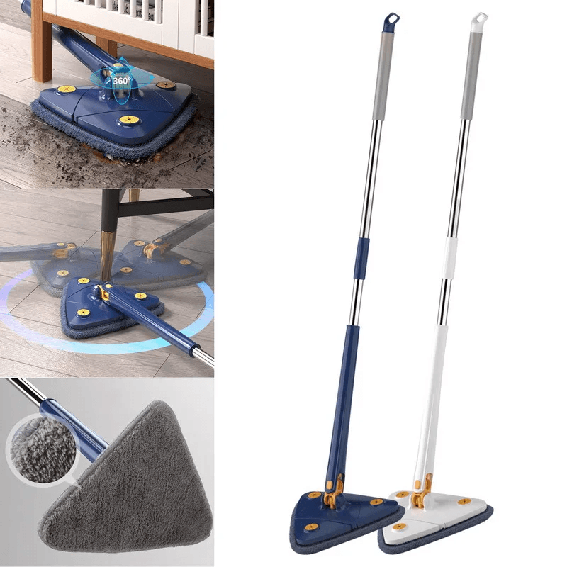 Rodo Mop Esfregão de Limpeza Rotativo 360°