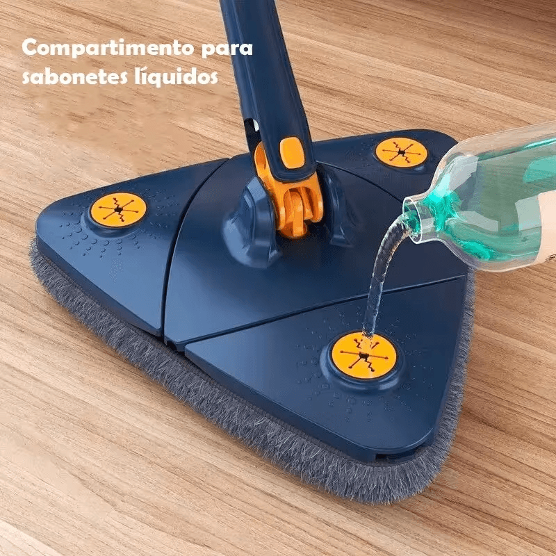 Rodo Mop Esfregão de Limpeza Rotativo 360°