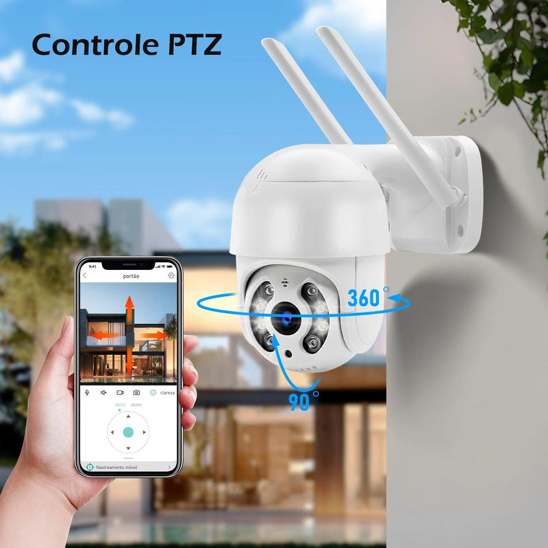 Câmera de Segurança IP Wifi Inteligente