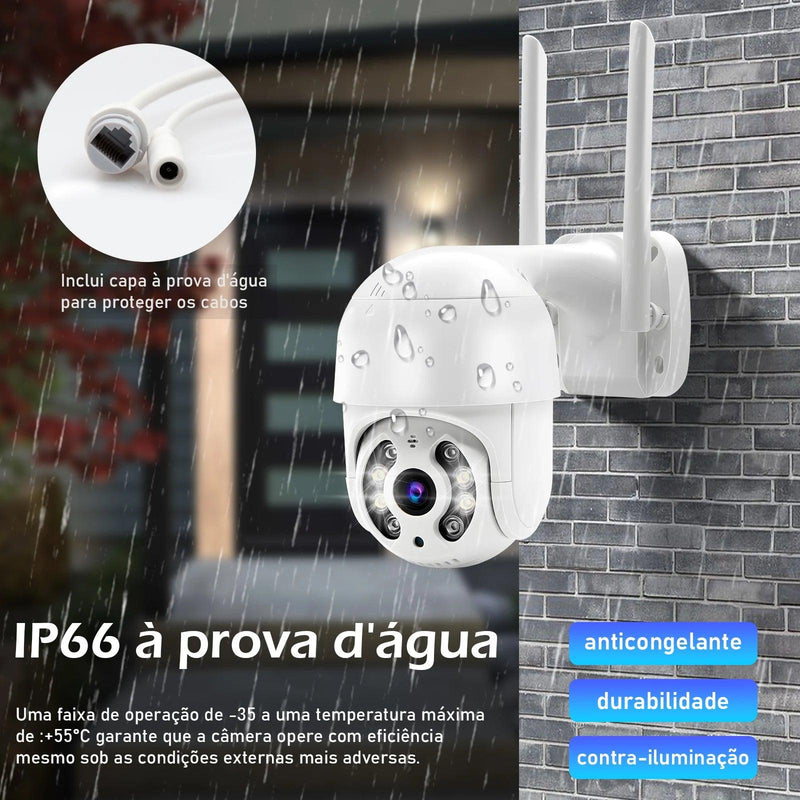 Câmera de Segurança IP Wifi Inteligente