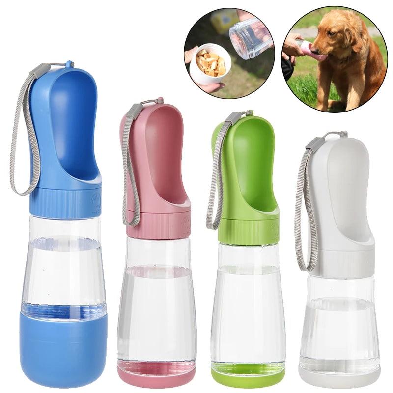AquaPet 2 em 1 - Garrafa de Água 2 em 1 para Pets