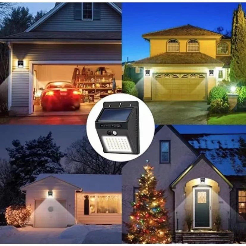 Luminária Solar Luz Led Com Sensor De Presença SolarLamp™