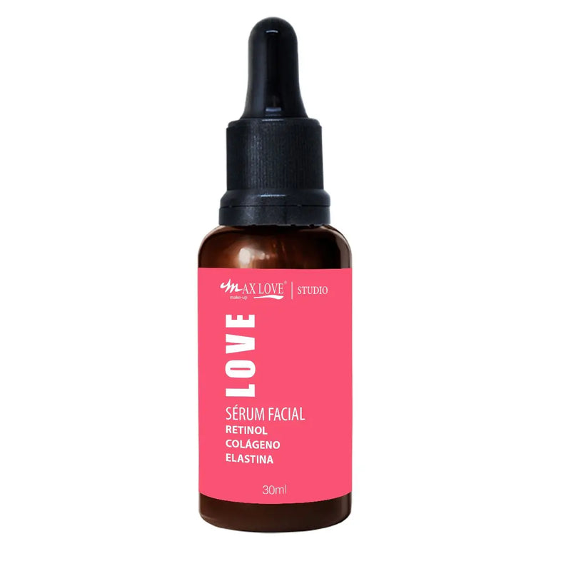 Sérum Facial com Retinol, Colágeno e Elastina - Max Love