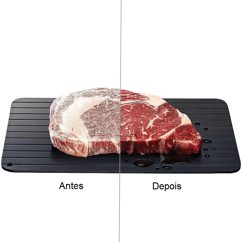 DescongelaPro™ - Tábua Mágica De Descongelamento Alimentos