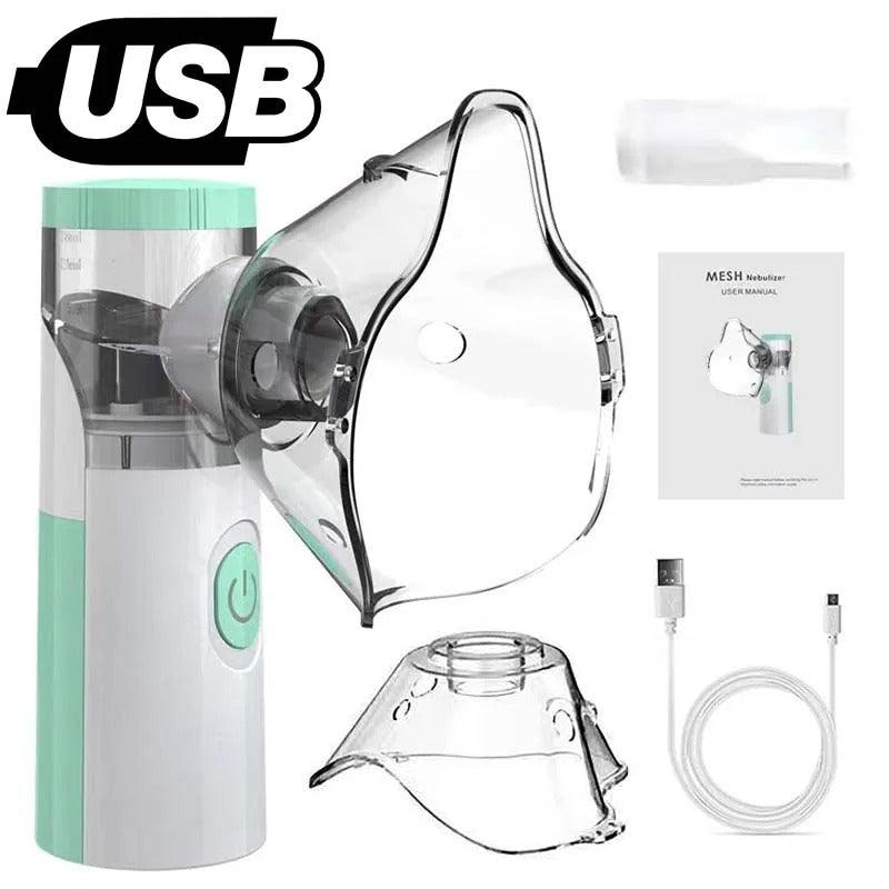 Nebulizador Inalador Portátil Silencioso Recarregável Usb