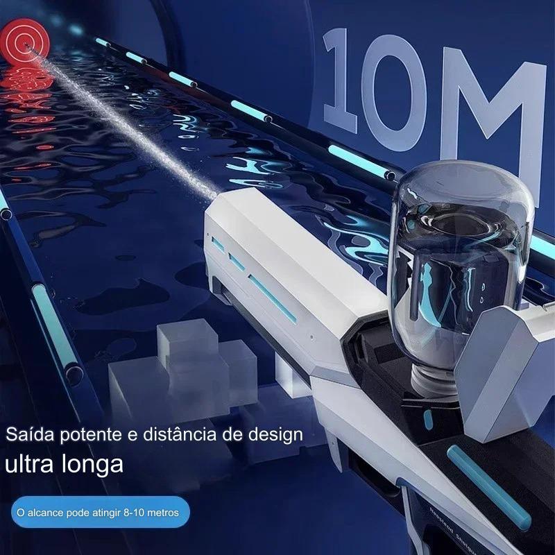 AquaPower - Pistola de Água Elétrica Automática com Auto Sucção