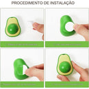 Abacate de Brinquedo com Catnip Natural para Gatos