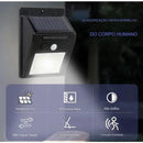 Luminária Solar Luz Led Com Sensor De Presença SolarLamp™