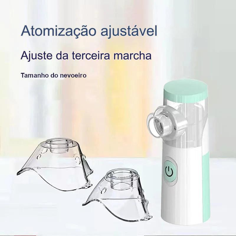 Nebulizador Inalador Portátil Silencioso Recarregável Usb