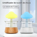AquaNuvem - Umidificador Nuvem com Gotas Som de Chuva Relaxante