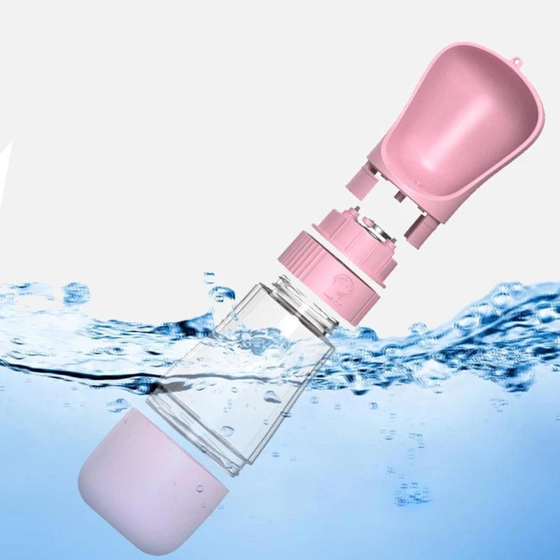 AquaPet 2 em 1 - Garrafa de Água 2 em 1 para Pets