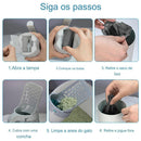 SandPet Clean - Pá para Limpeza Caixa de Areia com Recipiente e Saquinhos