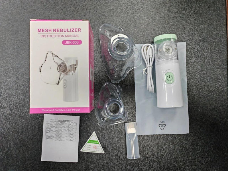 Nebulizador Inalador Portátil Silencioso Recarregável Usb